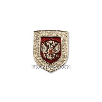 Значок «Щит с гербом России»